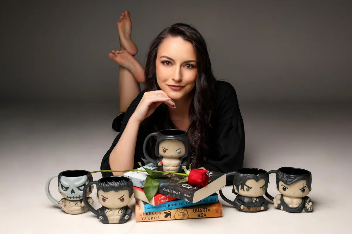 Nathy in the Ceramigeek studio