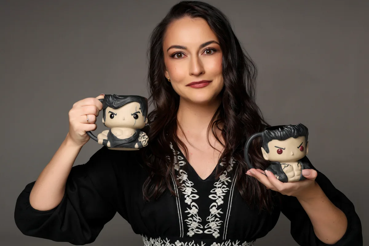 Peça de cerâmica artesanal da Ceramigeek